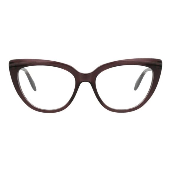 Alexander McQueen Womens Cat Eye Violet Violet Transparent Fashion Designer - Picture 1 of 4